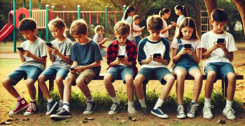 I bambini di 7/8/9 anni che hanno un cellulare: �Genitori egoisti, c'� il rischio dipendenza�